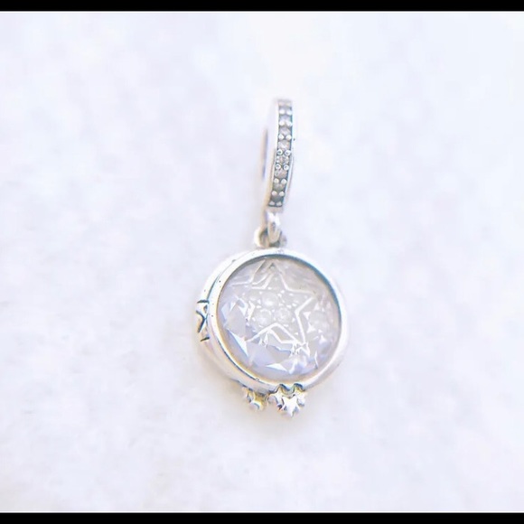 PANDORA Magnified Star Double Dangle Charm - Picture 2 of 3